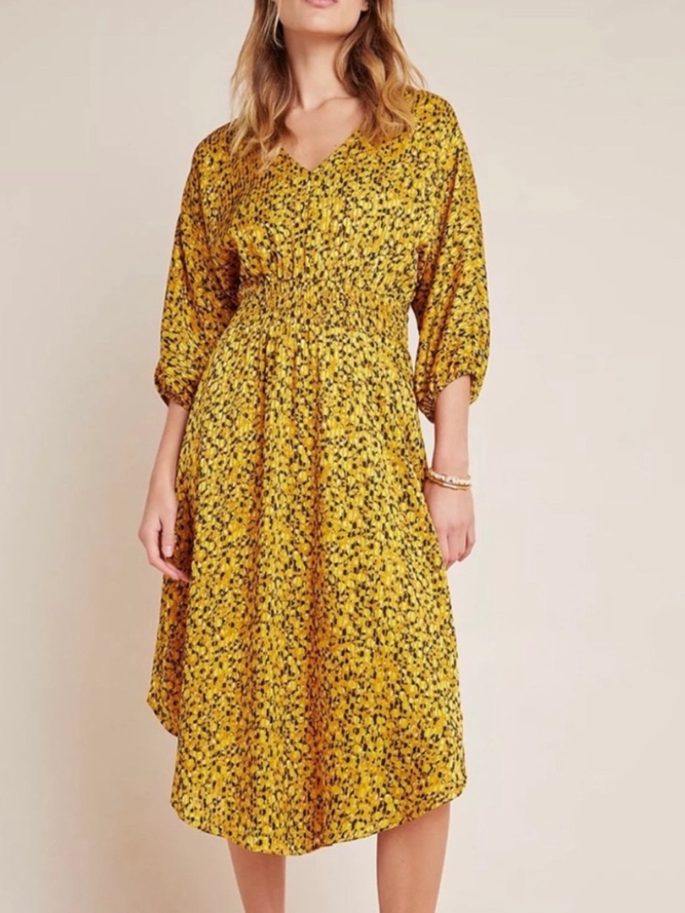 Anthropologie Midi Dress Size M